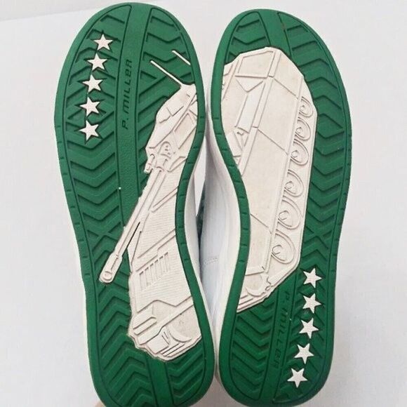 P. MILLER Rich Boyz Collection Sneakers Mid Top Basketball Shoes Money Soldiers - Picture 12 of 16